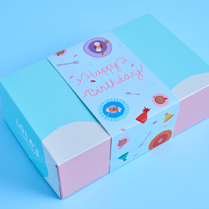 Happy Birthday Cupcake Box Band